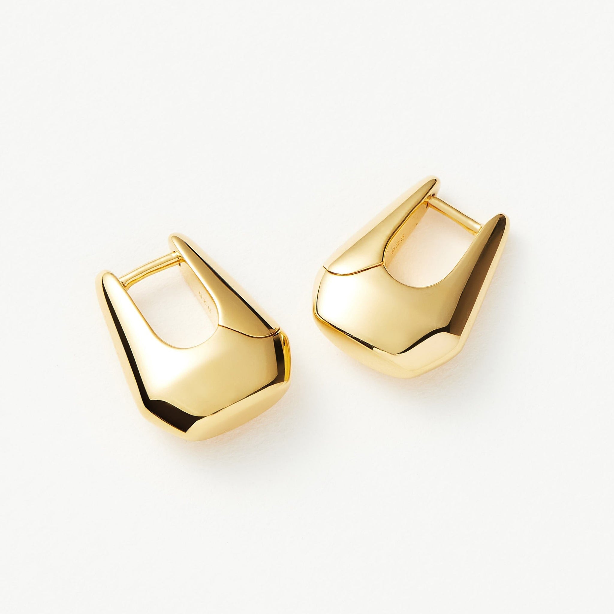 Bow Hoop Earrings | 18ct Gold Plated