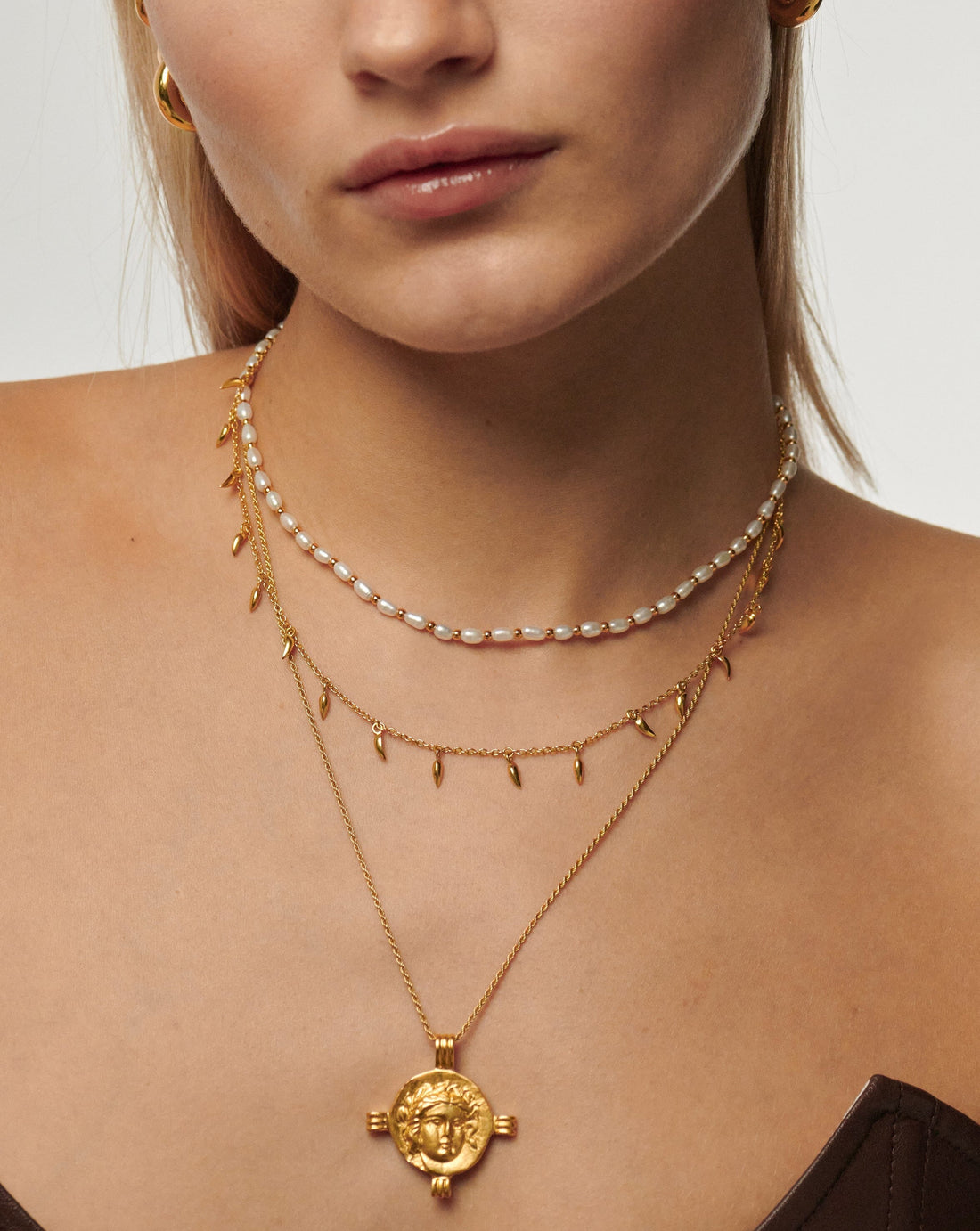 Mini Pepper Necklace | 18ct Gold Plated