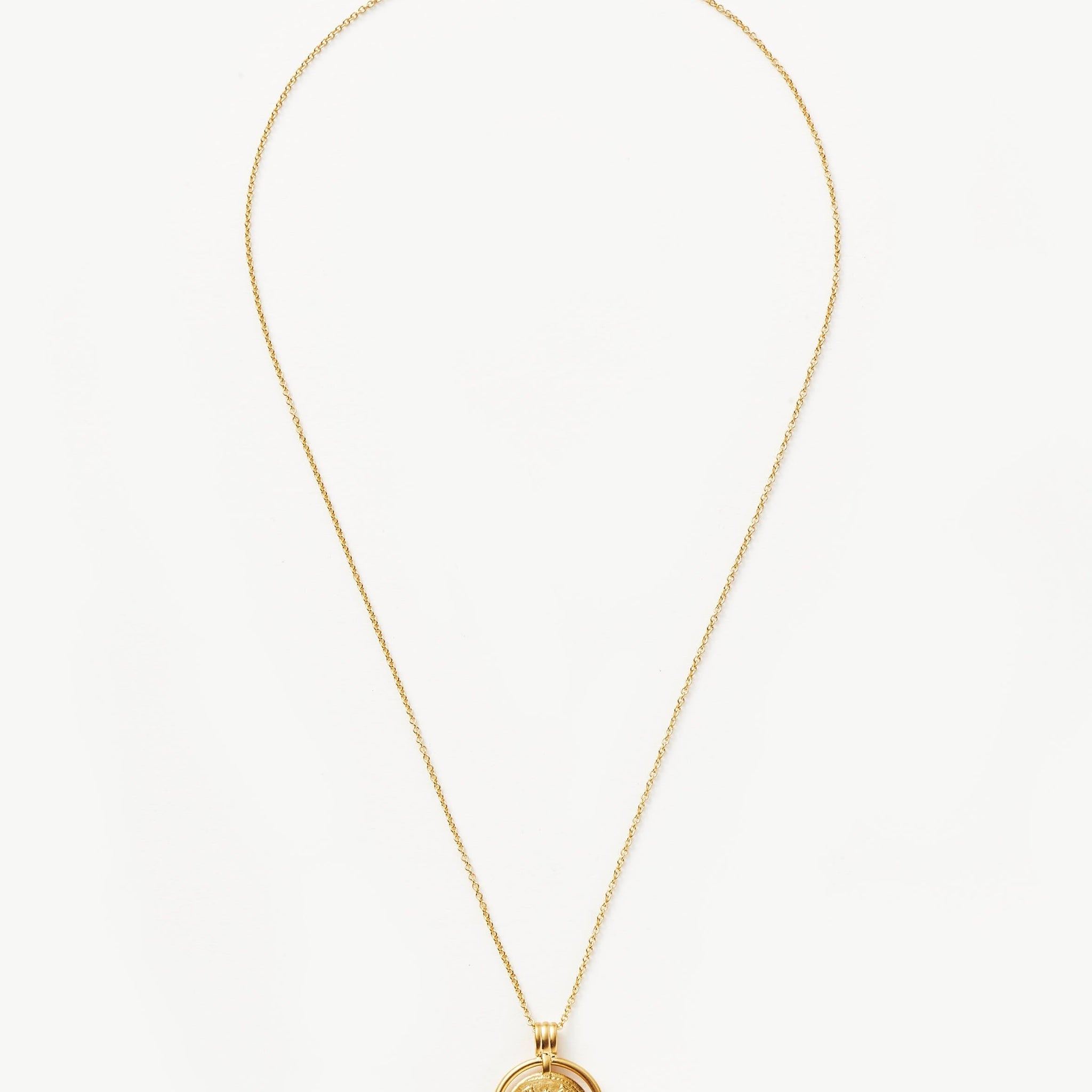 Roman Coin Necklace | 18ct Gold Plated