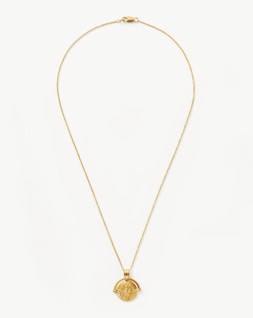 Roman Coin Necklace | 18ct Gold Plated