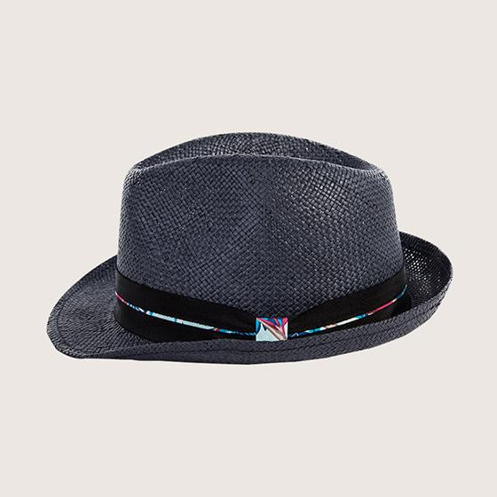 Dorian Straw Trilby Hat