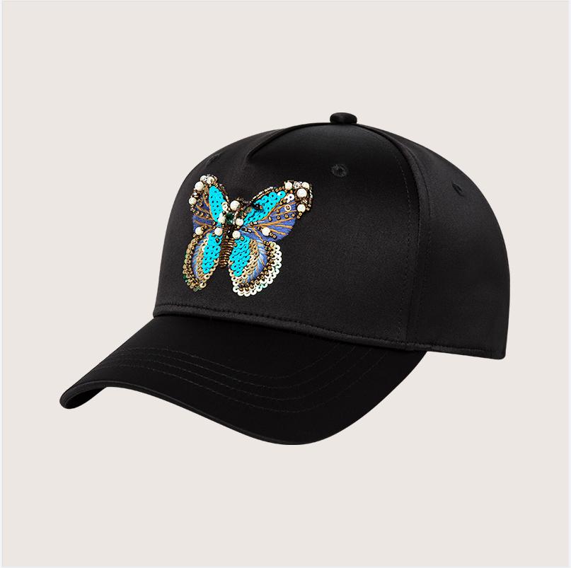 Gabriel Blue Butterfly Baseball Cap