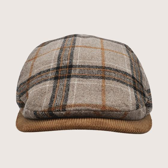 Gilson Plaid Flat Cap