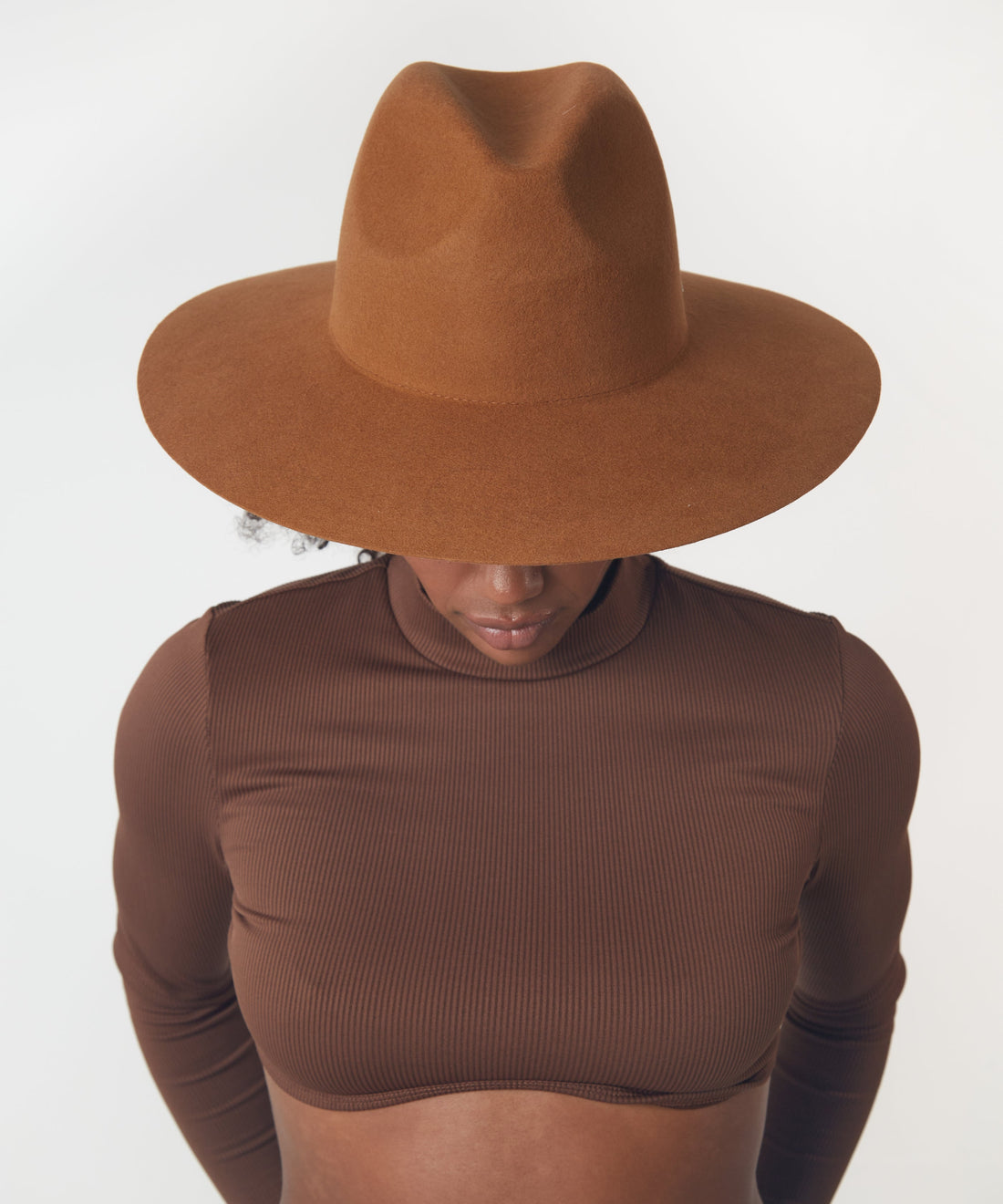 Ruby Wide Brim Fedora