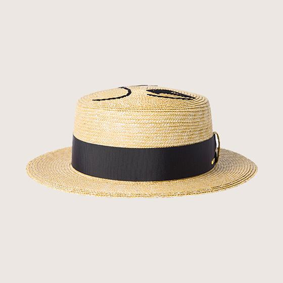 The Beauty Braid Straw Boater